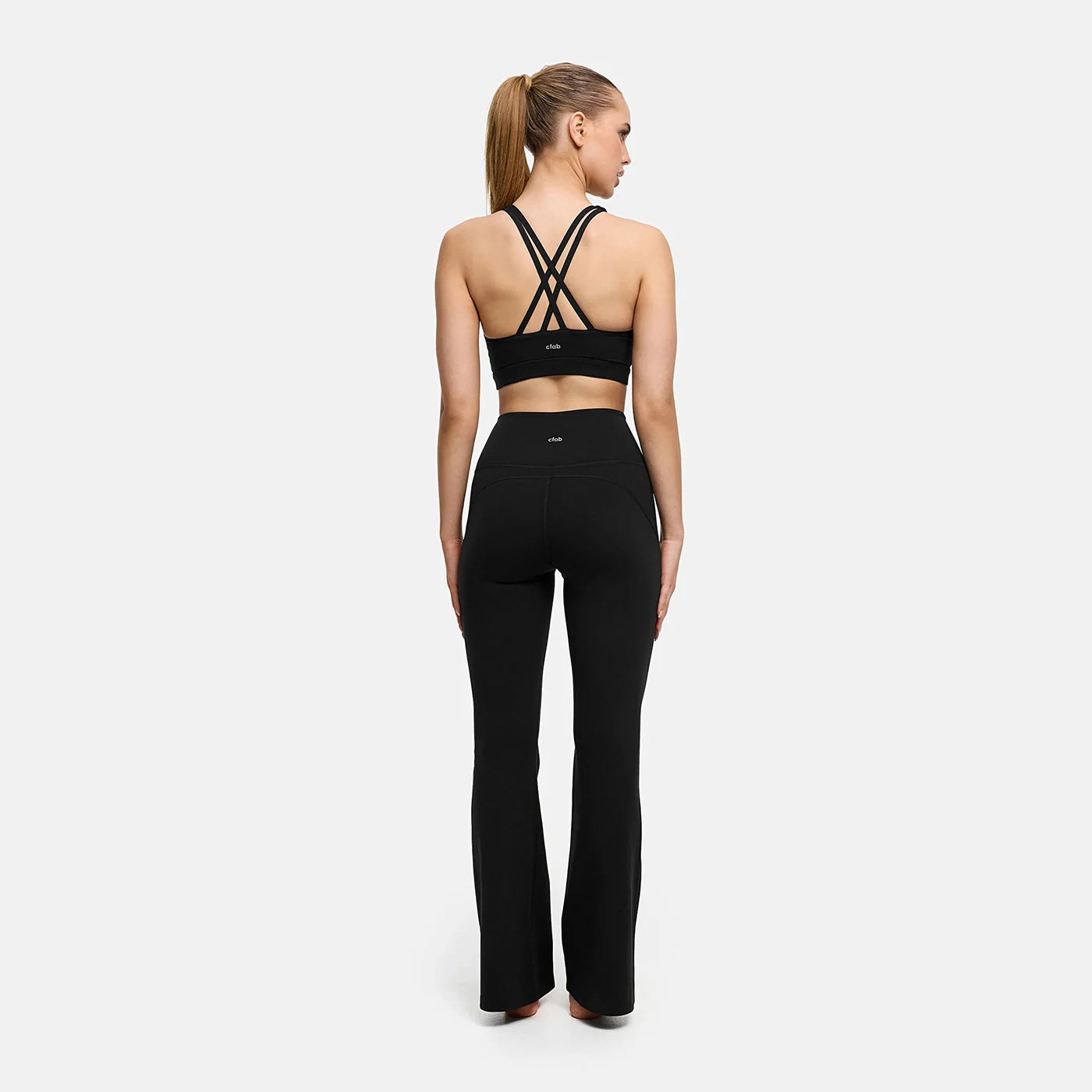 Contour Flared Leggings mit hohem Bund