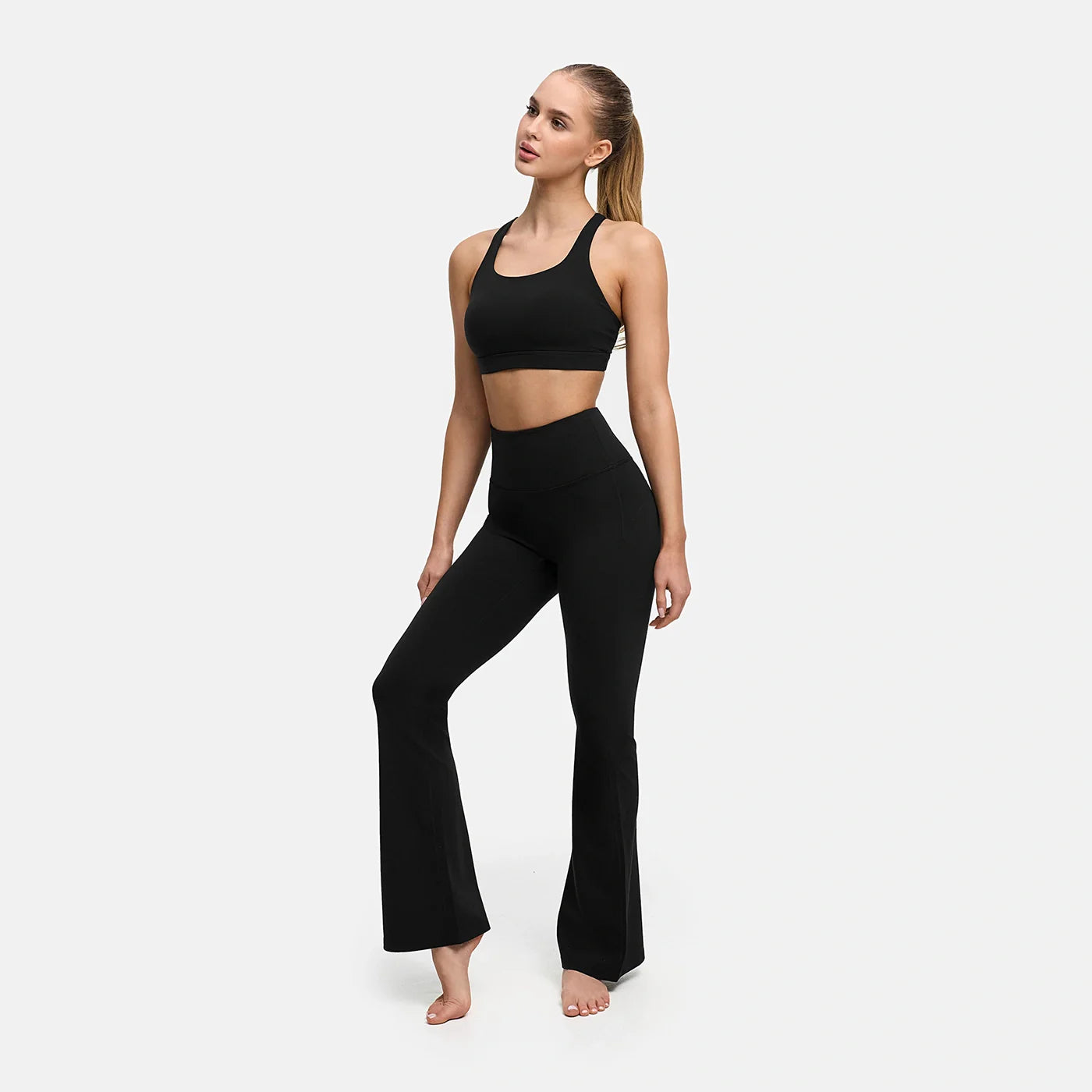 Contour Flared Leggings mit hohem Bund